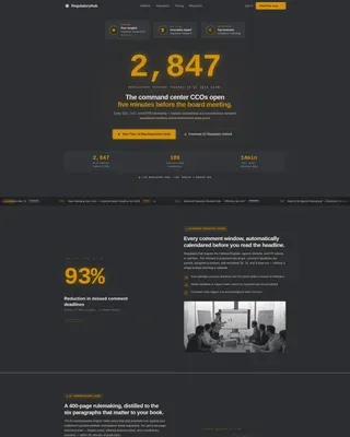 Expert Compliance Evolution Landing Page Template