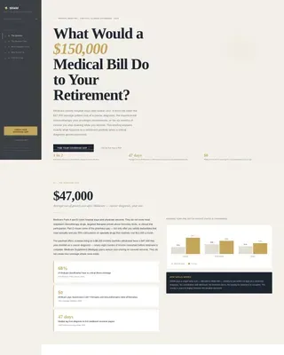 Advanced Retiree Insurance Professional Website Template
