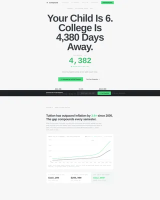 529 Landing Page Template | Education Savings