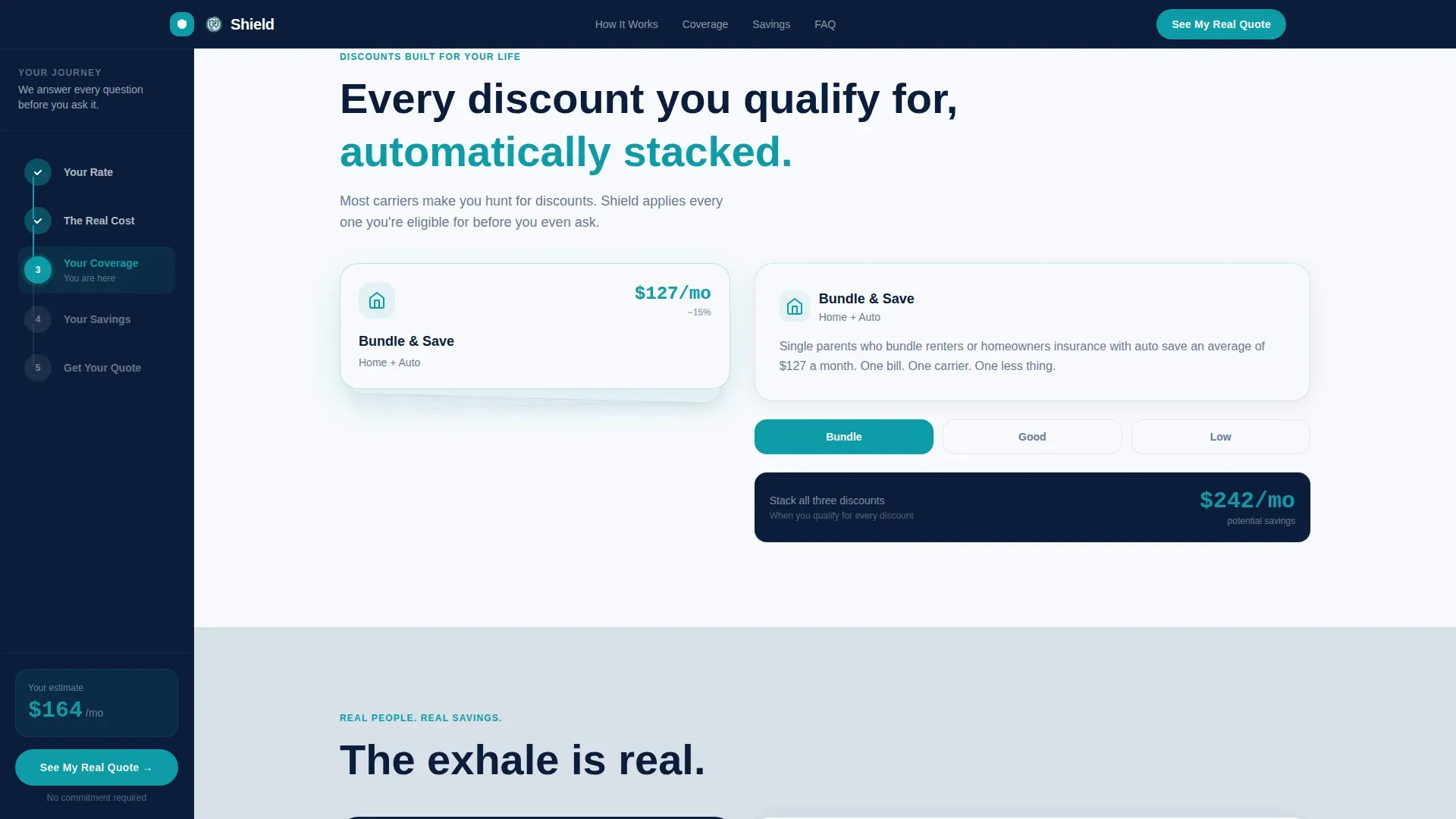 Single Parent Auto Insurance Landing Page Template