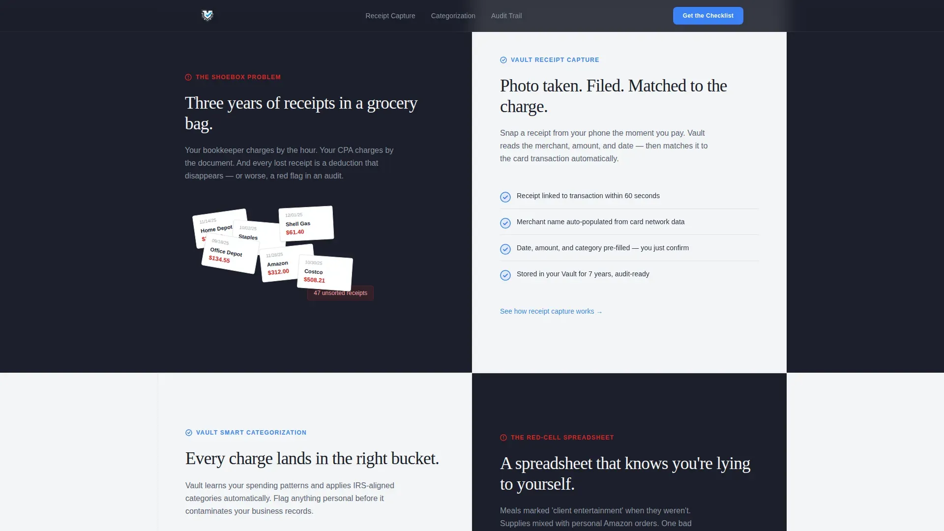 Business Credit Card Landing Page Template
