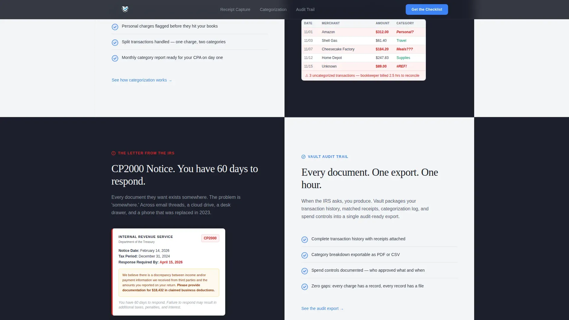 Business Credit Card Landing Page Template