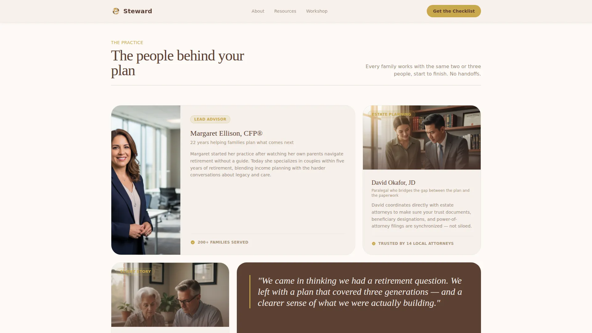 Senior Support Education Website Template