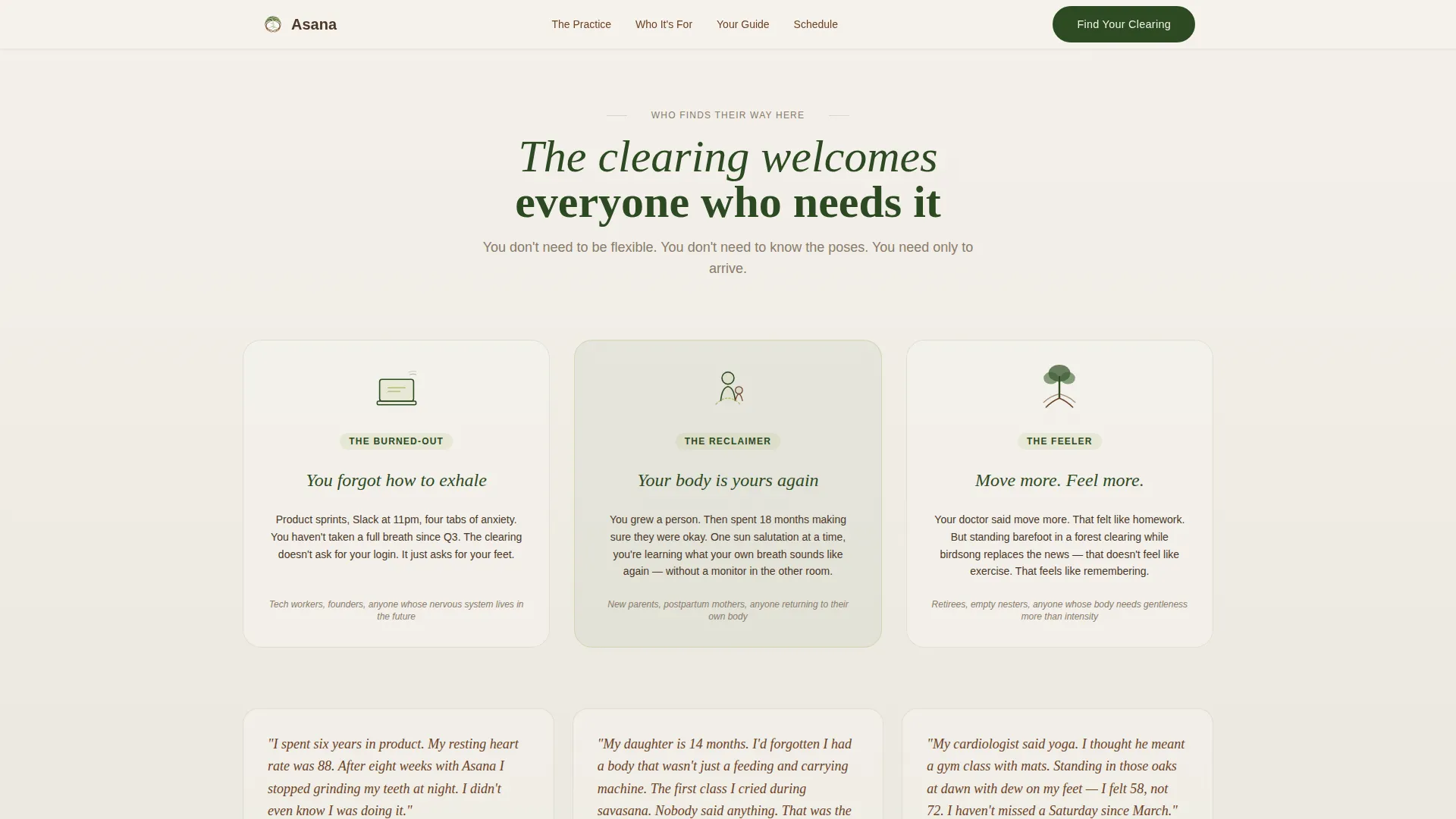 Outdoor & Nature Fitness Professional Website Template
