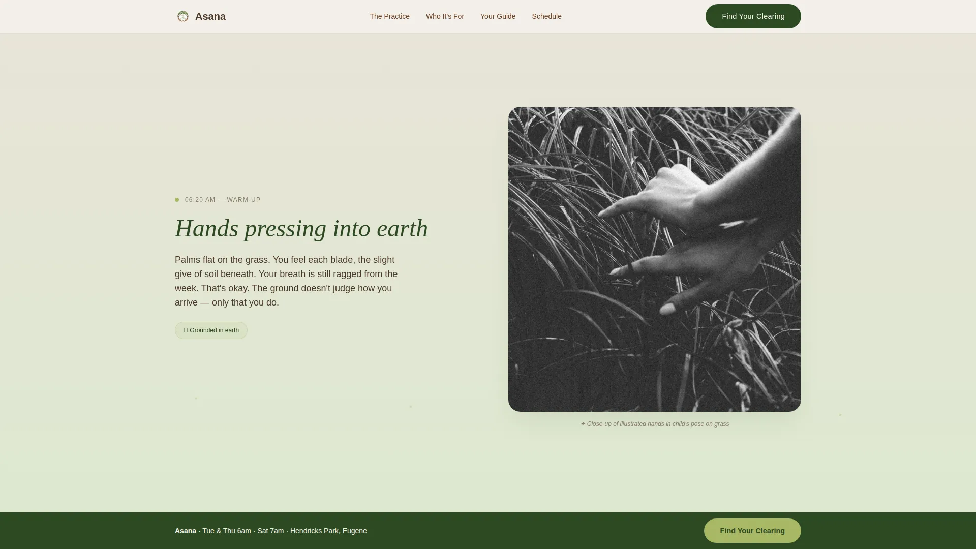 Outdoor & Nature Fitness Professional Website Template