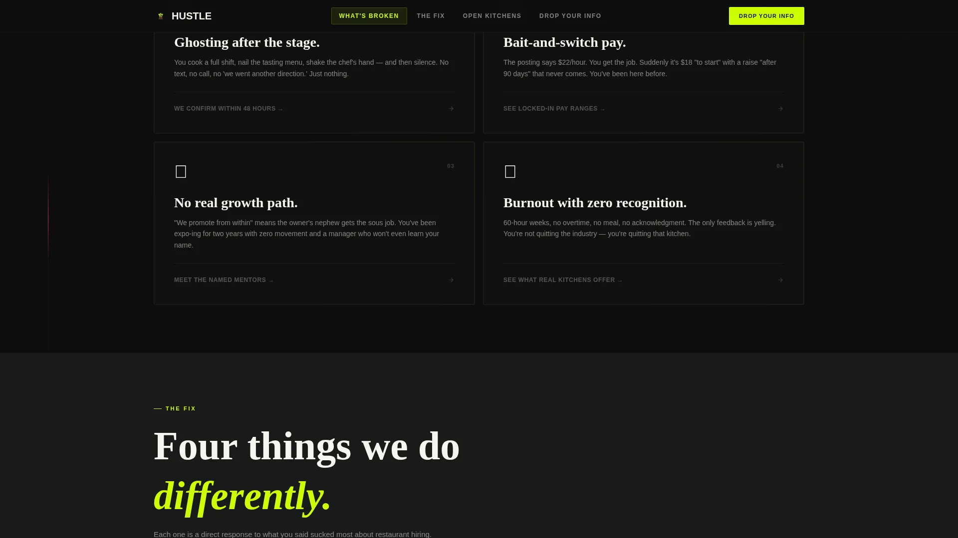 Restaurant Careers & Culinary Job Board Website Template