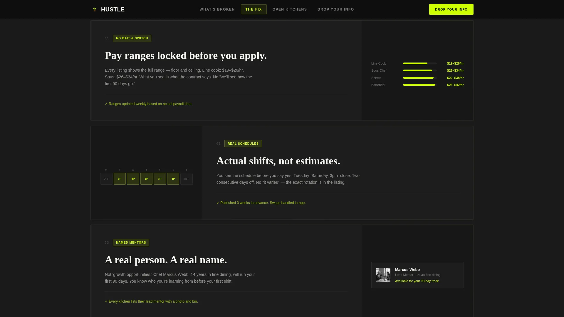 Restaurant Careers & Culinary Job Board Website Template