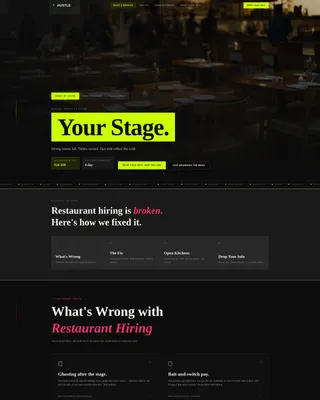 Restaurant Careers & Culinary Job Board Website Template