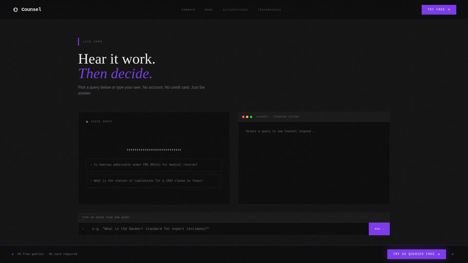 AI for Legal Professional Website Template