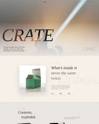 Grunge Fashion Pre-Launch Website Template
