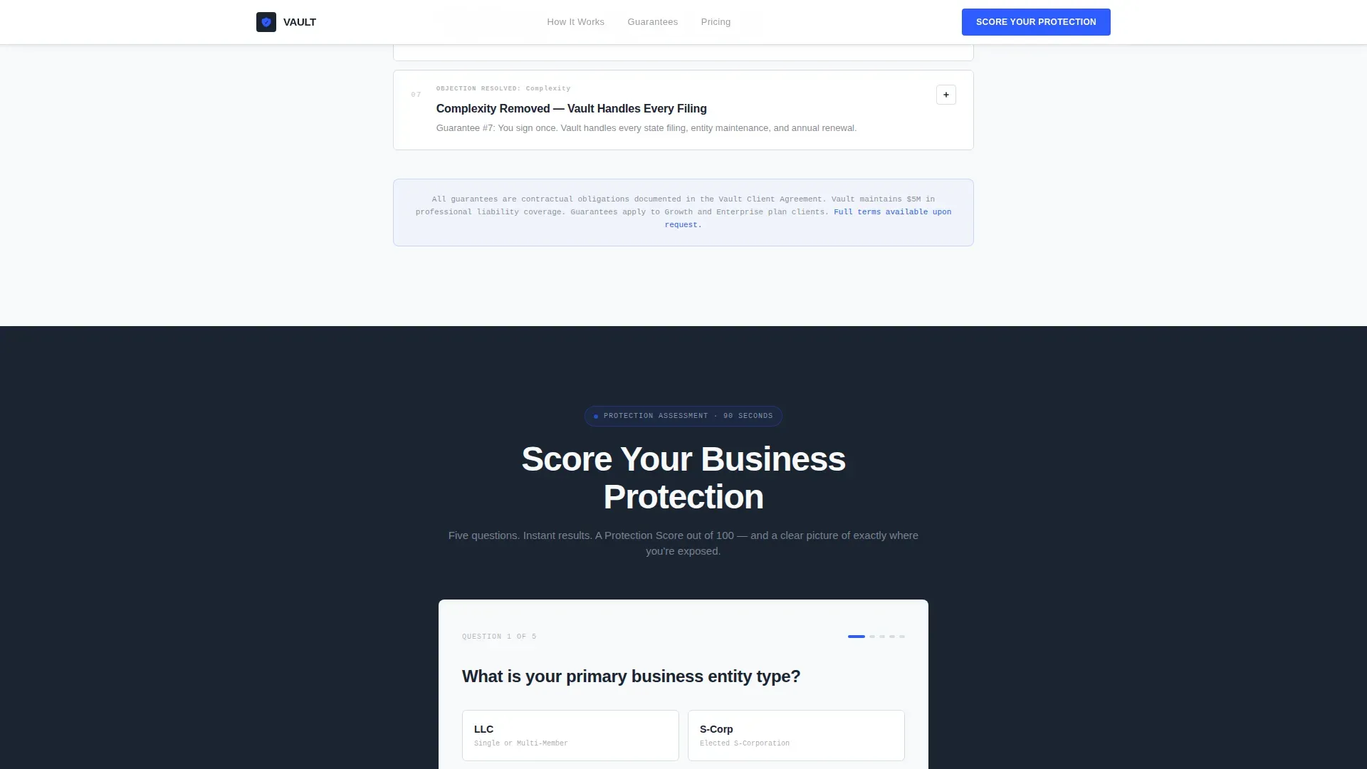 Investment Account Business Landing Page Template