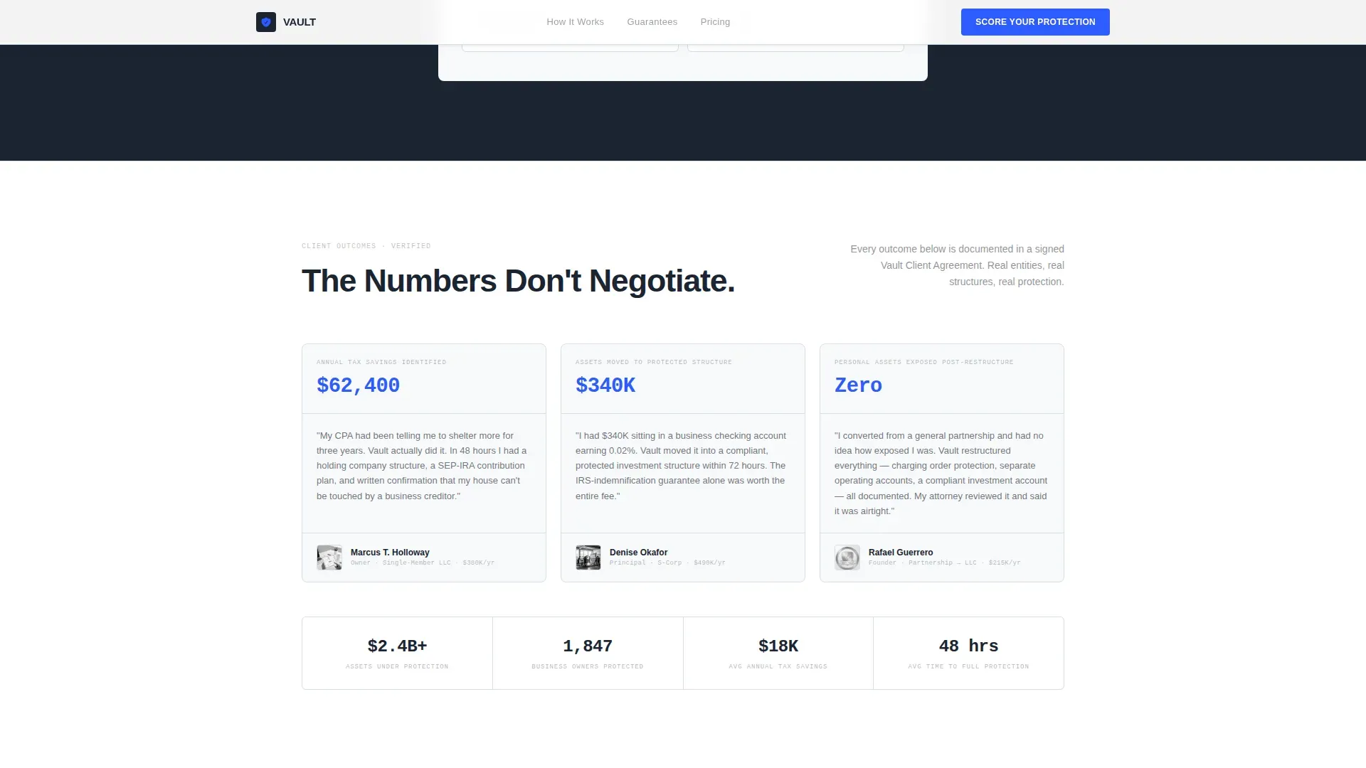 Investment Account Business Landing Page Template