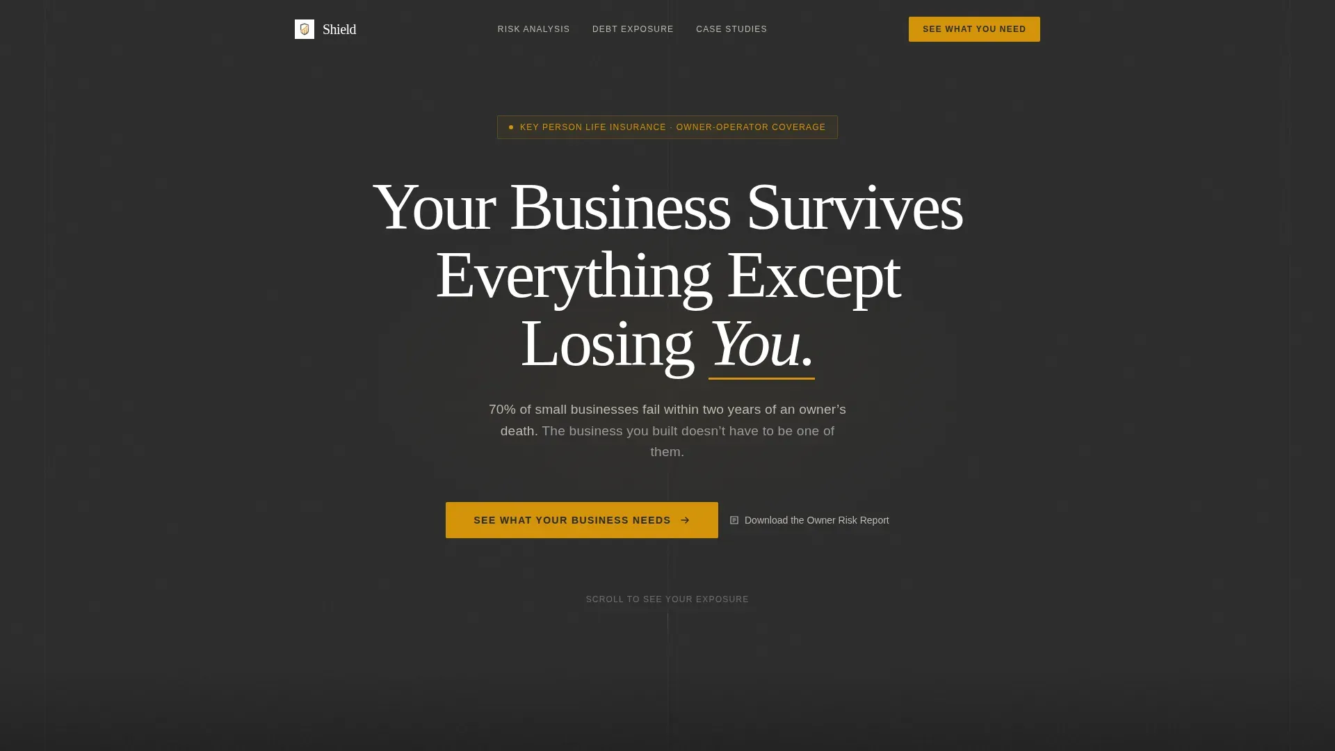 Specialist Small Business Owner Insurance Cost Estimator Website Template