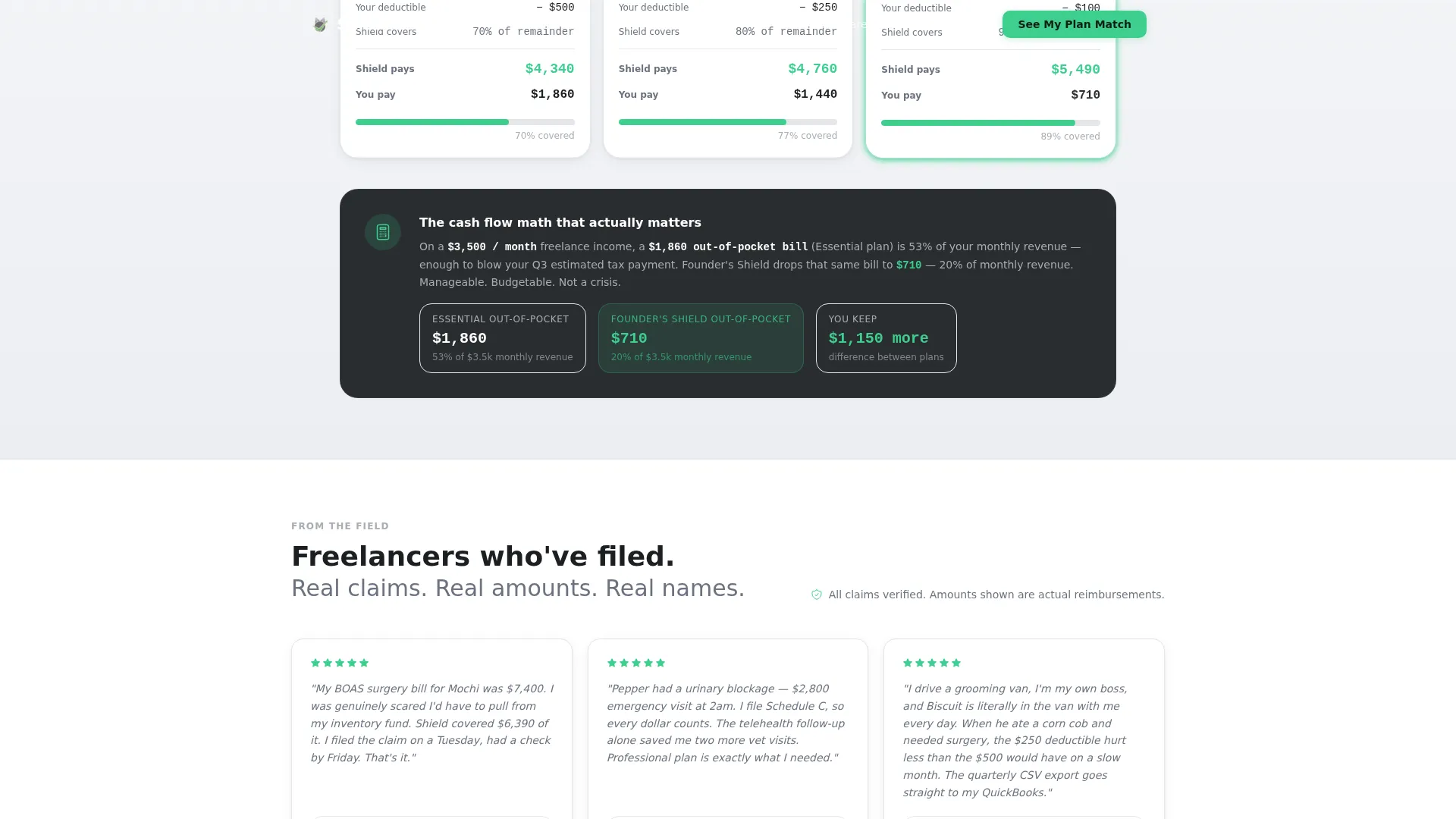 Small Business Owner Insurance Professional Website Template