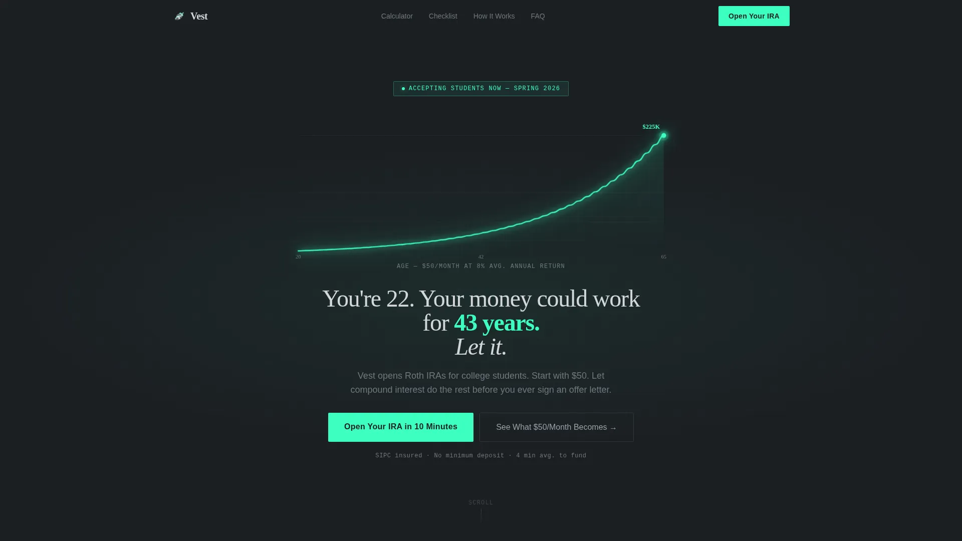 Student Finance Cost Calculator Website Template