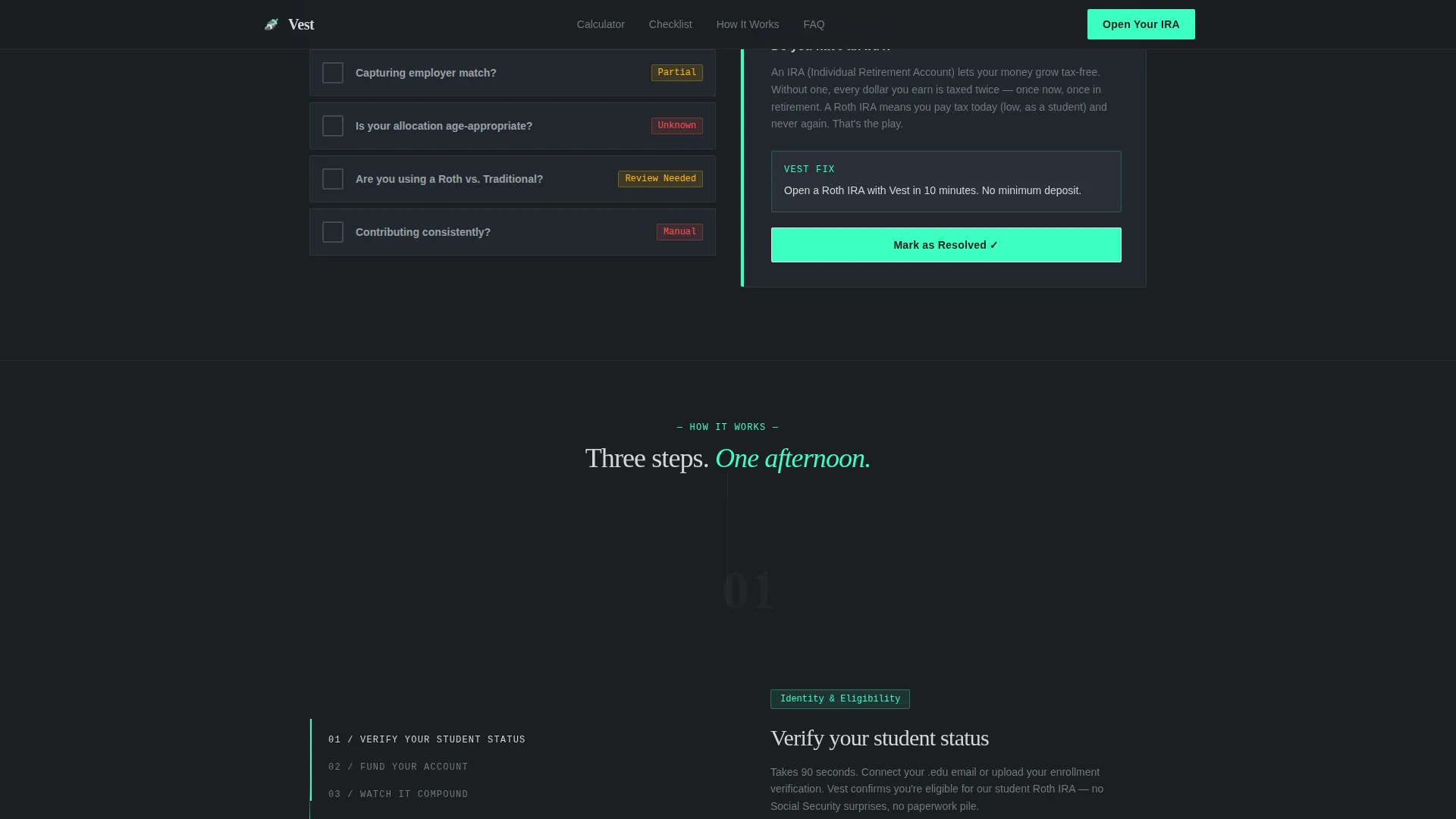 Student Finance Cost Calculator Website Template