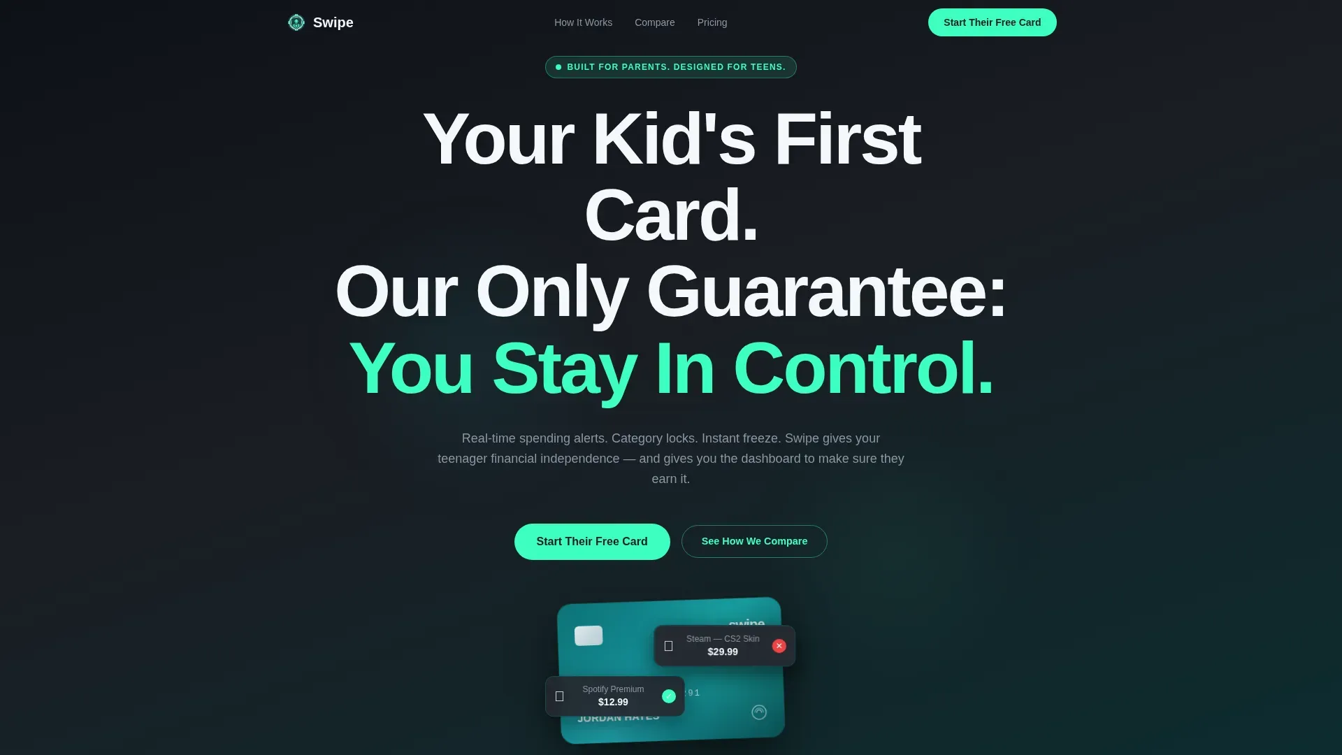 Teen & Youth Finance Professional Website Template