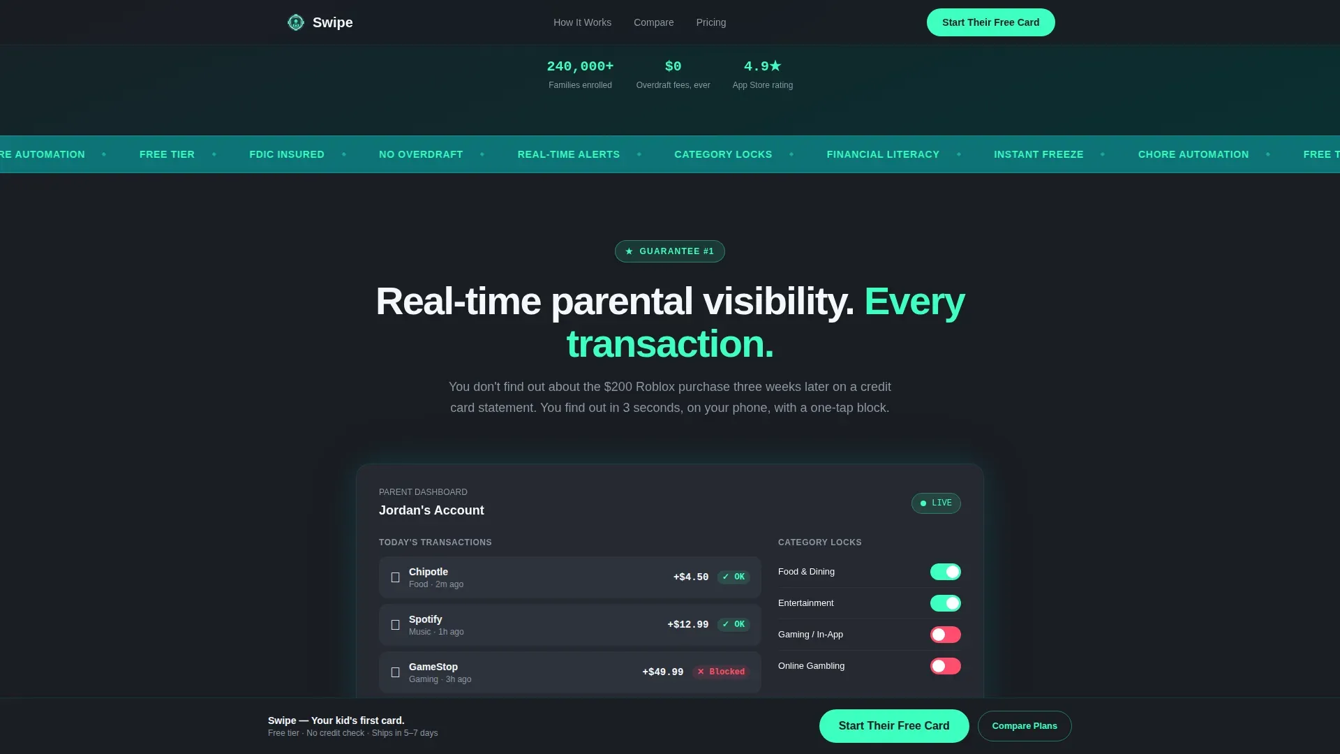 Teen & Youth Finance Professional Website Template