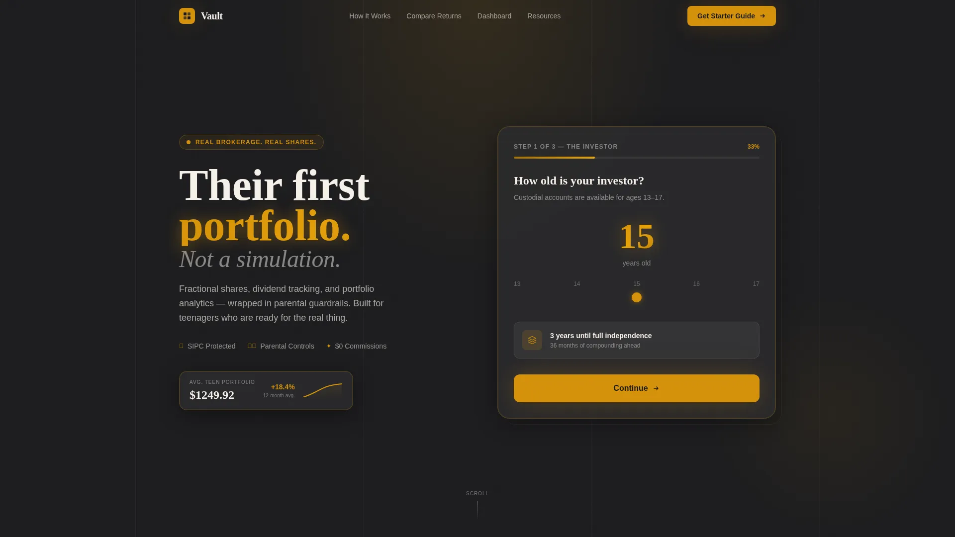 Contemporary Youth Wellness Landing Page Template