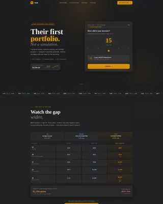 Contemporary Youth Wellness Landing Page Template