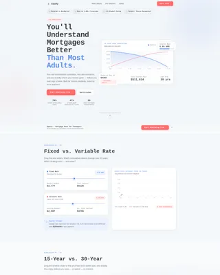 Modern & Landing Page Template