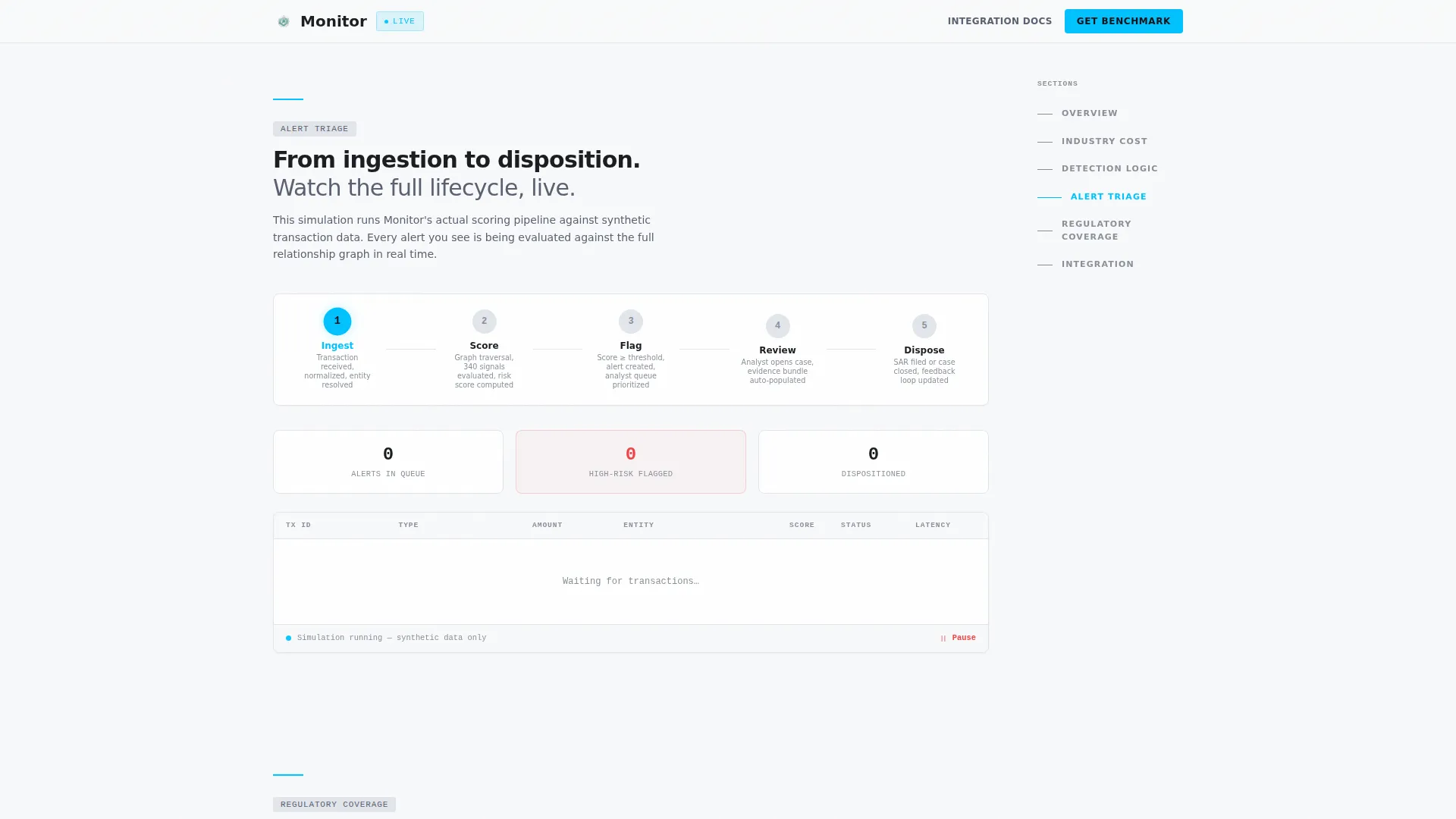 RegTech & Compliance Privacy Policy Website Template