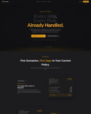 Insurance Company Reviews Website Template