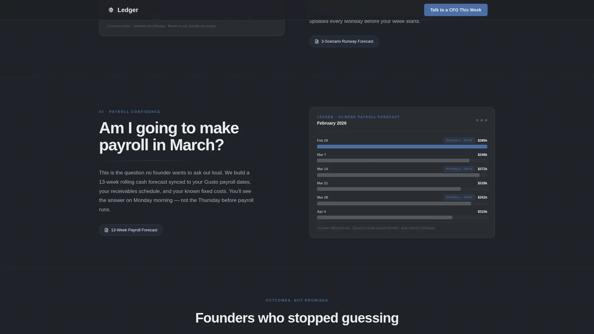 Board-Ready Virtual CFO Services Website Template