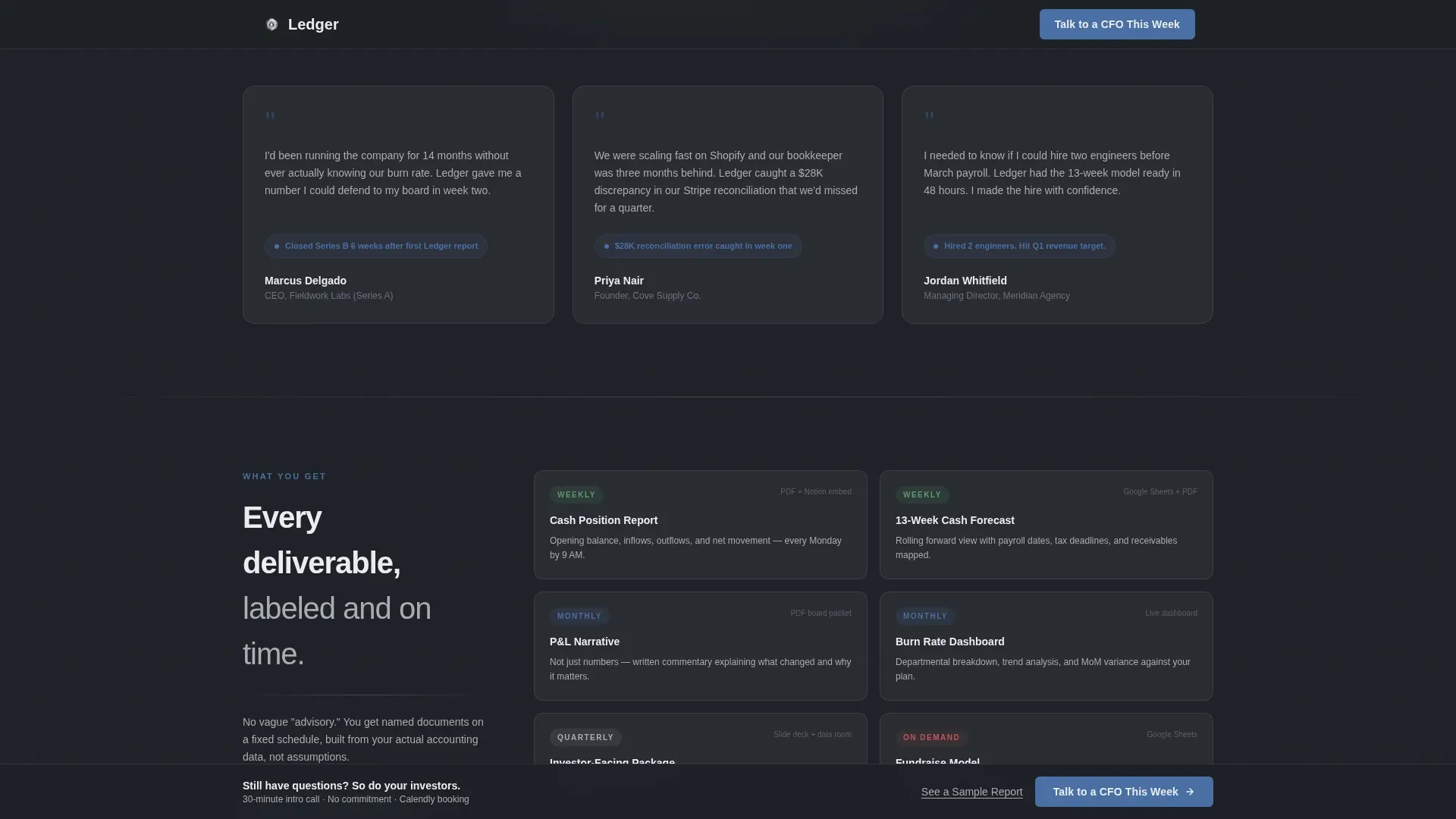 Board-Ready Virtual CFO Services Website Template