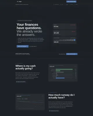 Board-Ready Virtual CFO Services Website Template