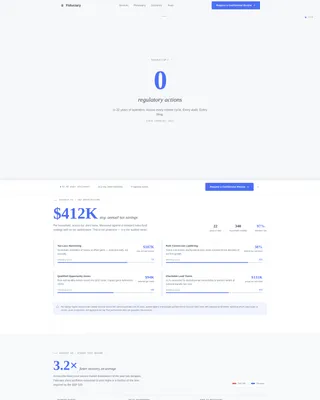 Wealth Management Landing Page Template