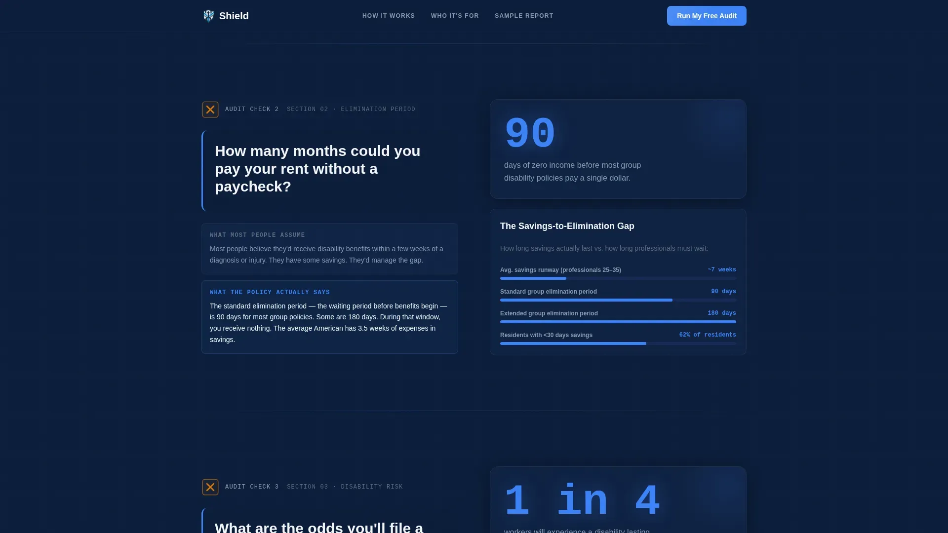 Young Professional Insurance Professional Website Template