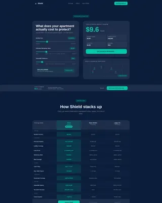 Young Professional Insurance Specialist Professional Website Template