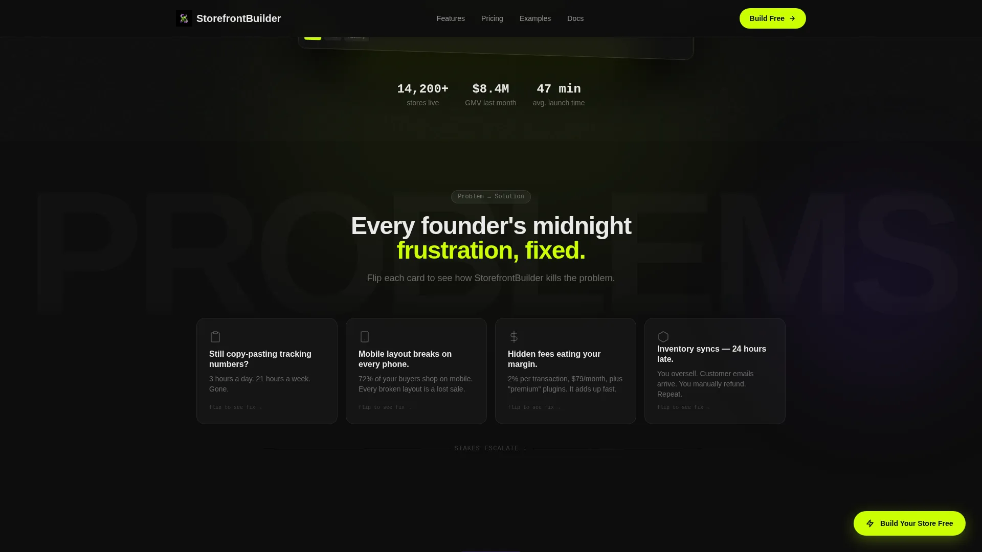 E-Commerce Software & SaaS Professional Website Template
