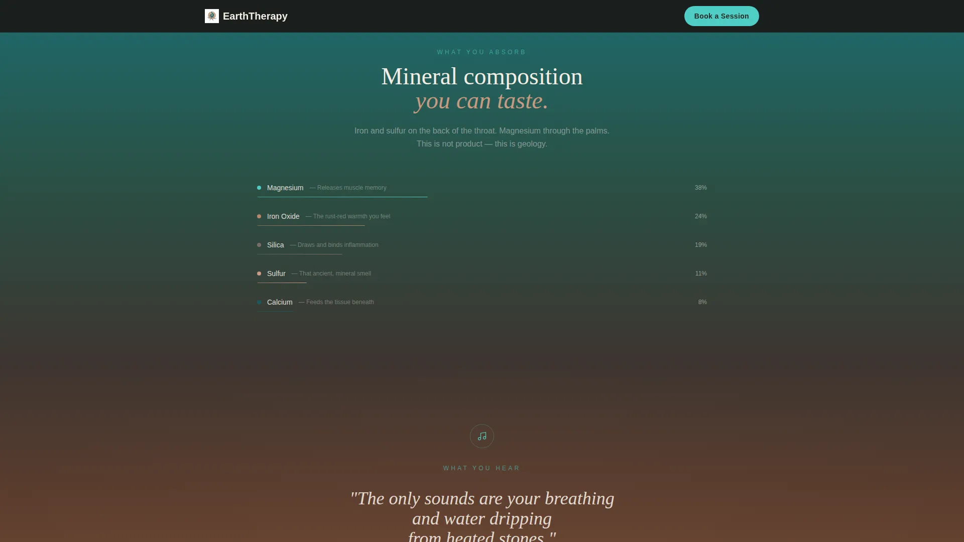 Local Wellness Modalities Appointment Booking Website Template