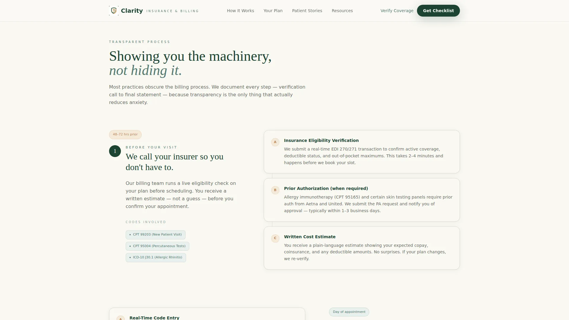 Allergist Professional Website Template