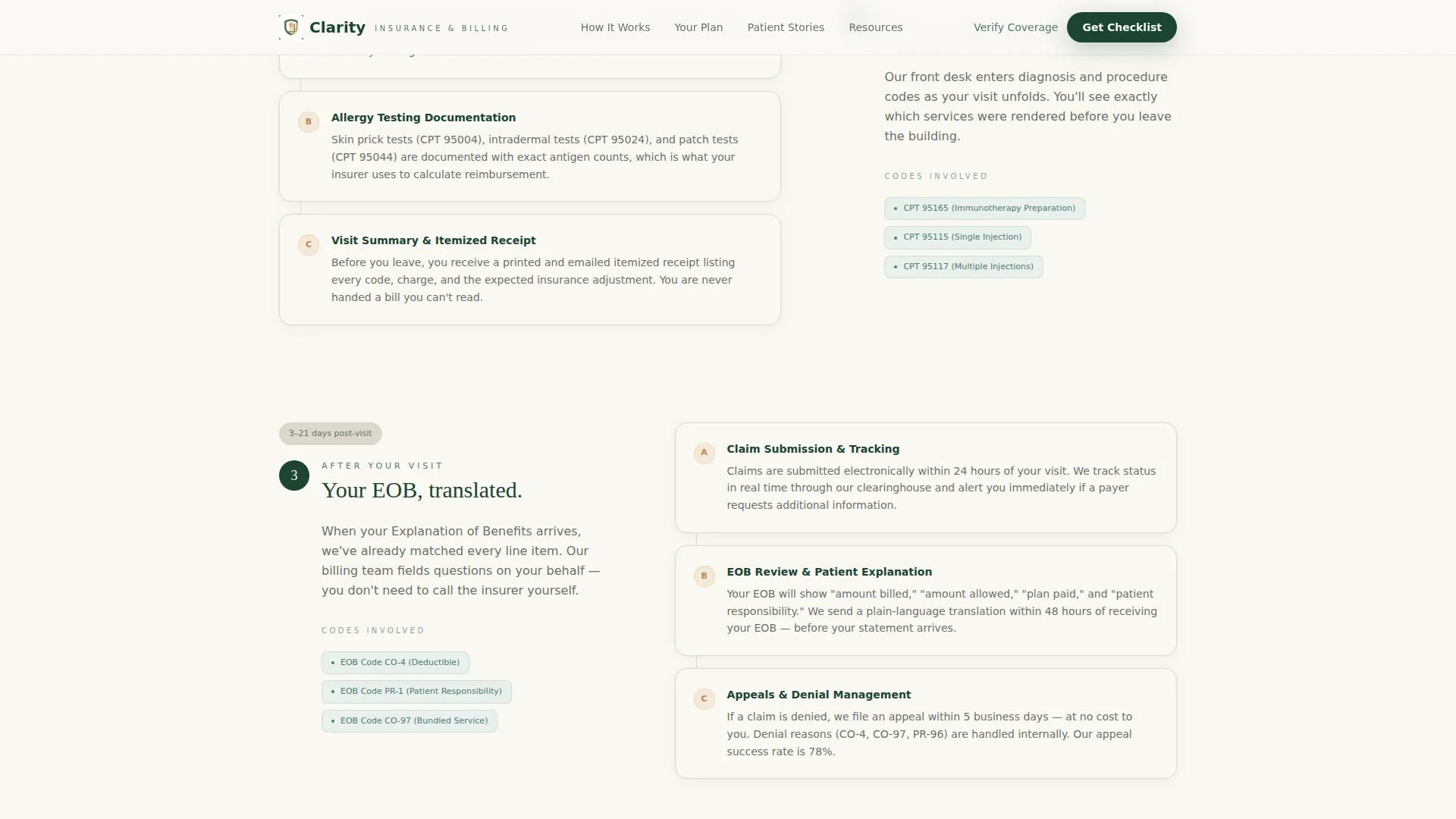 Allergist Professional Website Template