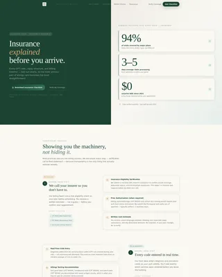 Allergist Professional Website Template