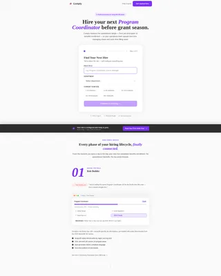 Streamlined Nonprofit | Free Website Template | Rocket