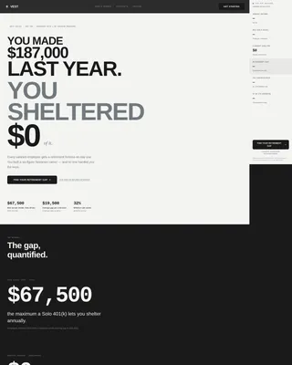 Freelancer Finance Professional Website Template