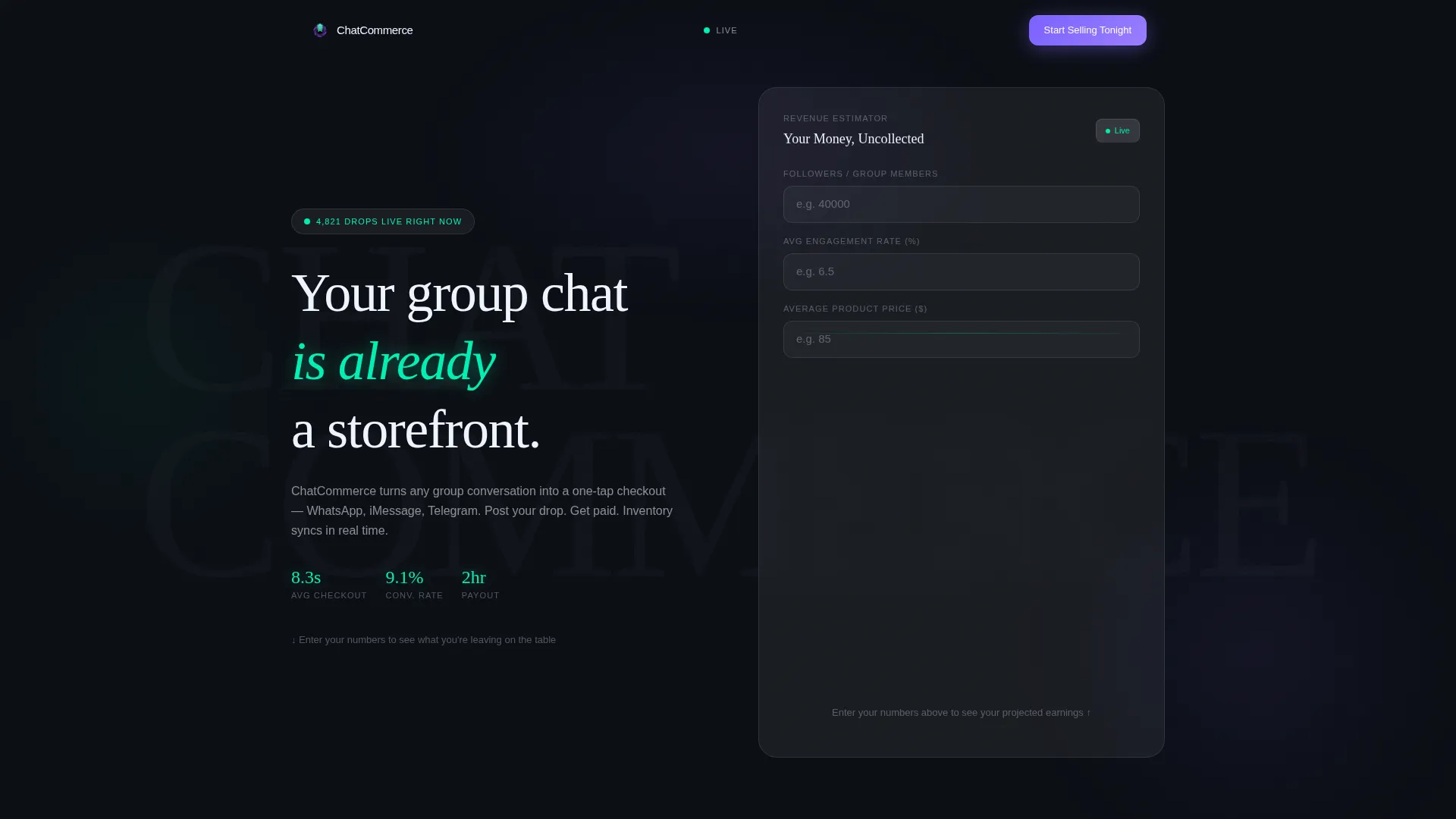 Advanced Tech & AI Platforms Cost Calculator Website Template