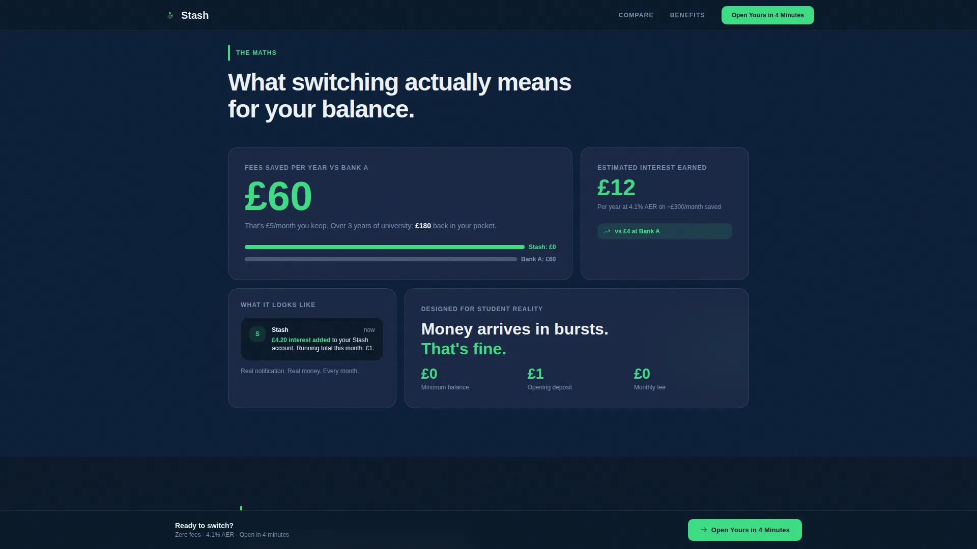 Student Finance Professional Website Template