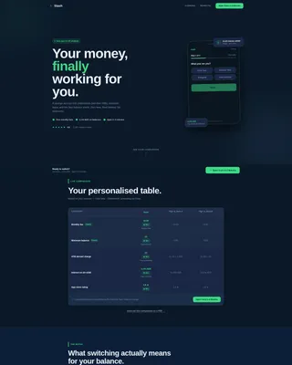 Student Finance Professional Website Template