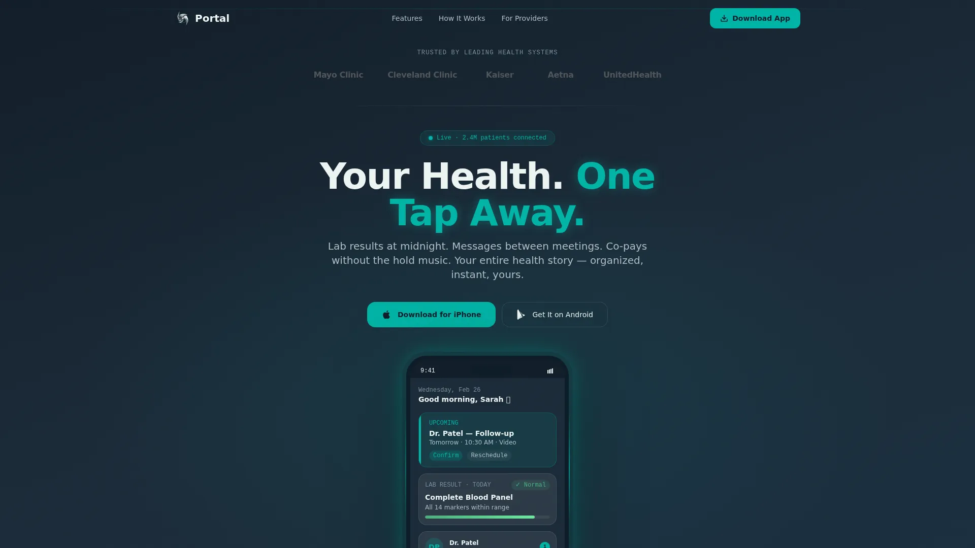 Healthcare Software & SaaS Professional Website Template