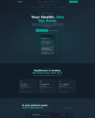 Healthcare Software & SaaS Professional Website Template