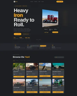 Truck Dealership | Free Website Template | Rocket