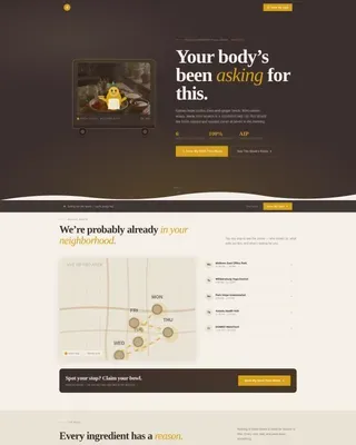 Food Truck Ordering | Free Website Template | Rocket