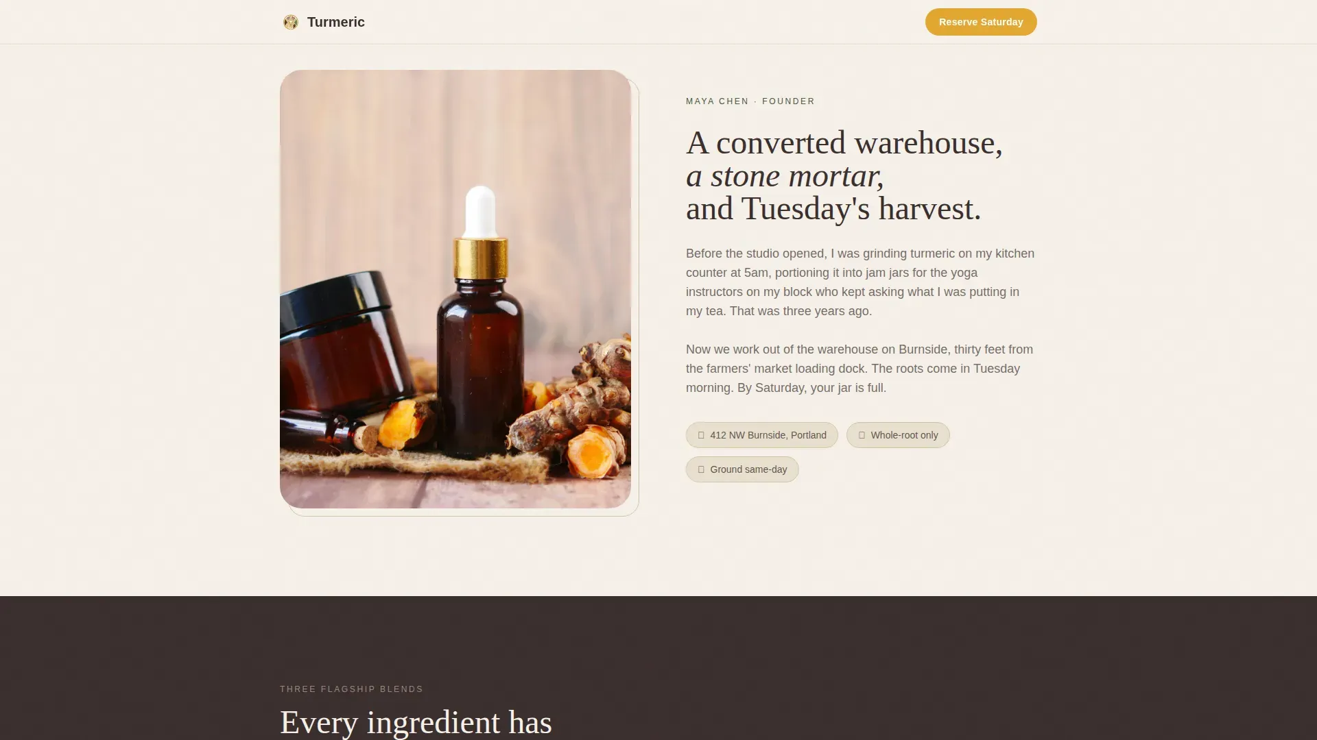 Supplement Marketplace | Free Website Template | Rocket