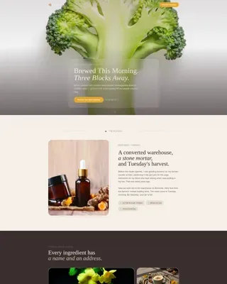 Supplement Marketplace | Free Website Template | Rocket