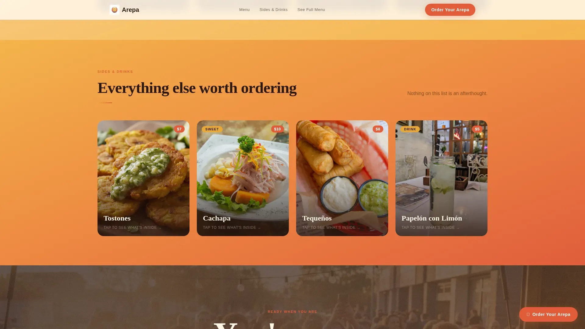 Warm Sunset Gallery | Free Website Template | Rocket